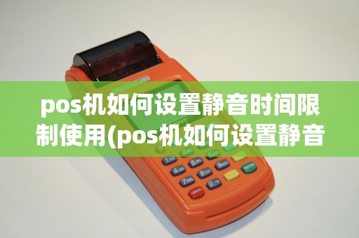 pos机如何设置静音时间限制使用(pos机如何设置静音时间限制)