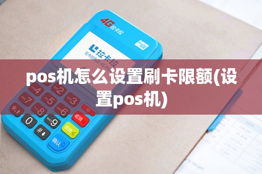 pos机怎么设置刷卡限额(设置pos机)