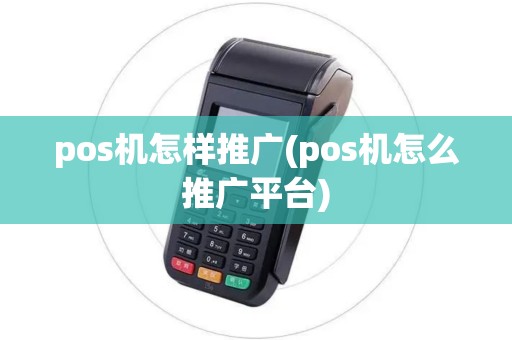 pos机怎样推广(pos机怎么推广平台)