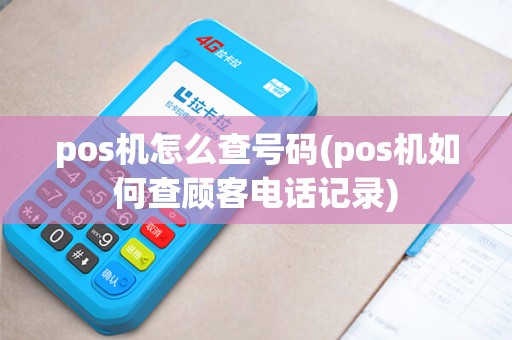 pos机怎么查号码(pos机如何查顾客电话记录)