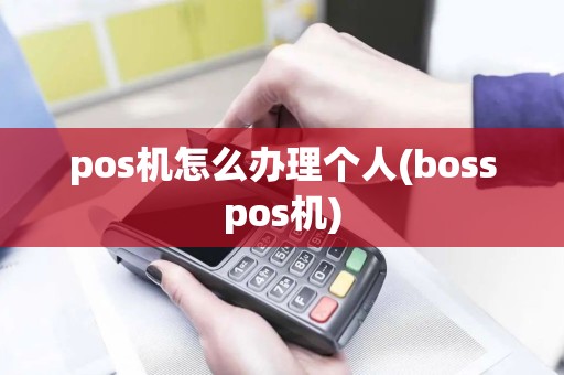 pos机怎么办理个人(bosspos机)