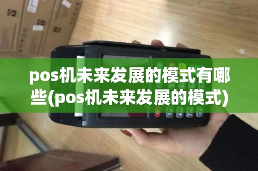 pos机未来发展的模式有哪些(pos机未来发展的模式)