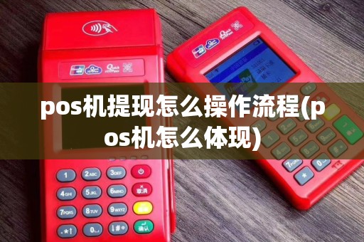 pos机提现怎么操作流程(pos机怎么体现)
