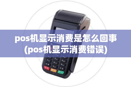 pos机显示消费是怎么回事(pos机显示消费错误)