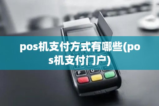 pos机支付方式有哪些(pos机支付门户)