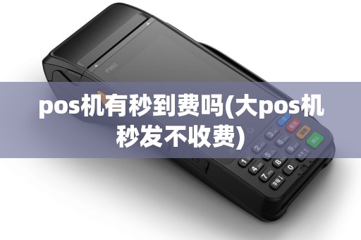 pos机有秒到费吗(大pos机秒发不收费)