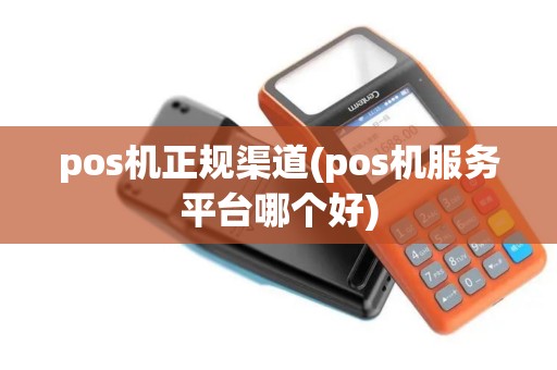 pos机正规渠道(pos机服务平台哪个好)