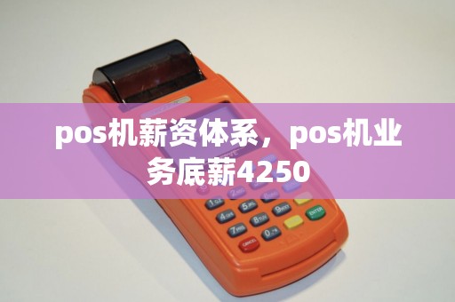 pos机薪资体系，pos机业务底薪4250