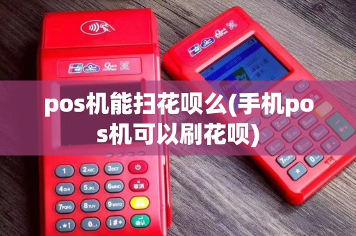 pos机能扫花呗么(手机pos机可以刷花呗)
