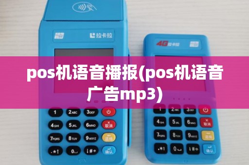 pos机语音播报(pos机语音广告mp3)