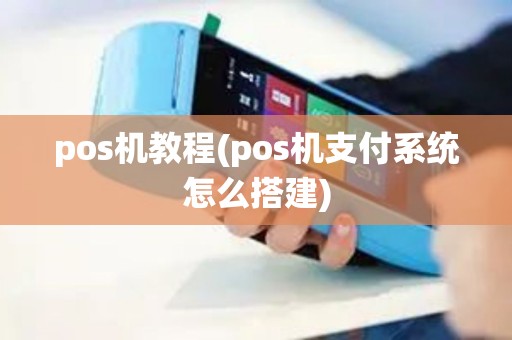 pos机教程(pos机支付系统怎么搭建)