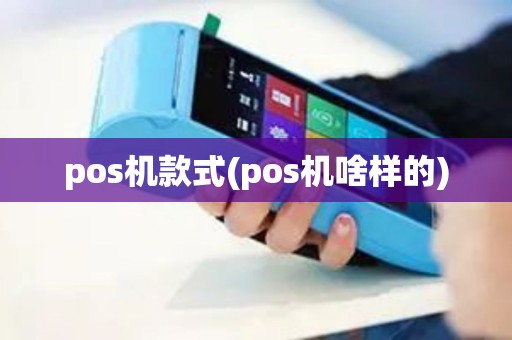 pos机款式(pos机啥样的)
