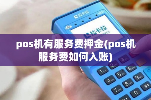 pos机有服务费押金(pos机服务费如何入账)