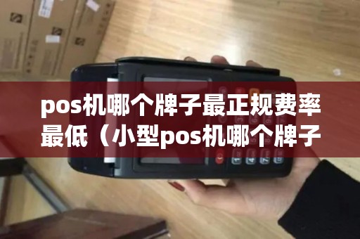 pos机哪个牌子最正规费率最低（小型pos机哪个牌子好用）
