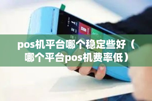 pos机平台哪个稳定些好（哪个平台pos机费率低）