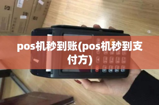 pos机秒到账(pos机秒到支付方)