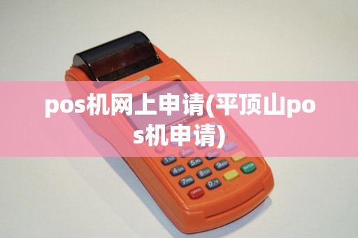pos机网上申请(平顶山pos机申请)