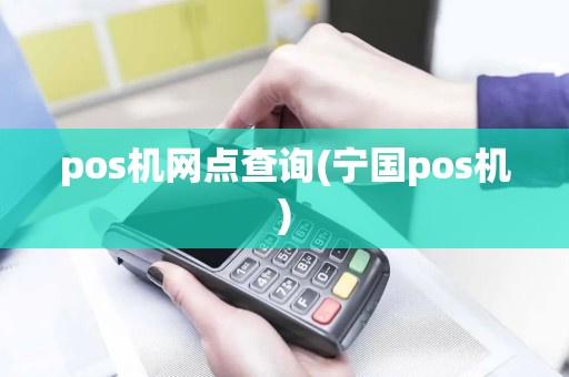 pos机网点查询(宁国pos机)