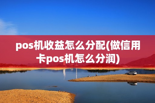 pos机收益怎么分配(做信用卡pos机怎么分润)