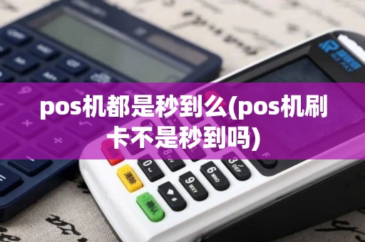 pos机都是秒到么(pos机刷卡不是秒到吗)