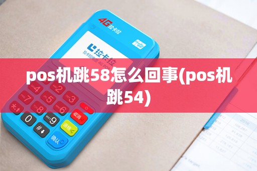 pos机跳58怎么回事(pos机跳54)