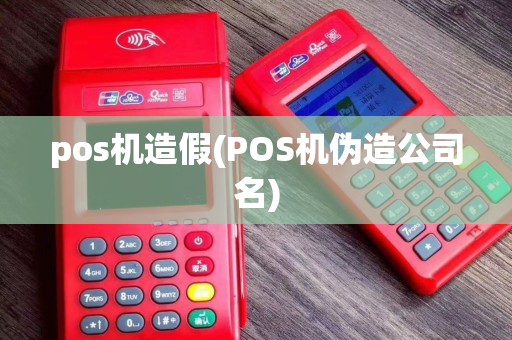 pos机造假(POS机伪造公司名)