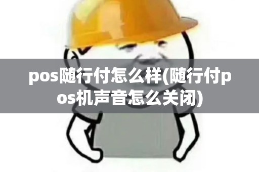 pos随行付怎么样(随行付pos机声音怎么关闭)