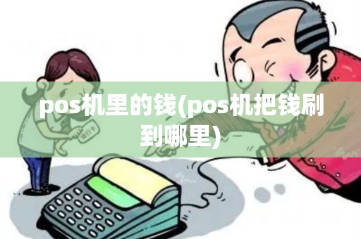 pos机里的钱(pos机把钱刷到哪里)