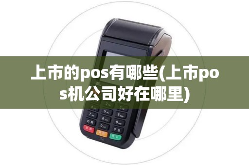 上市的pos有哪些(上市pos机公司好在哪里)