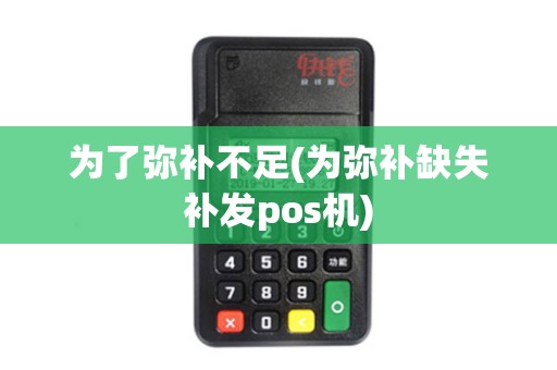 为了弥补不足(为弥补缺失补发pos机)