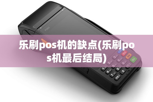 乐刷pos机的缺点(乐刷pos机最后结局)