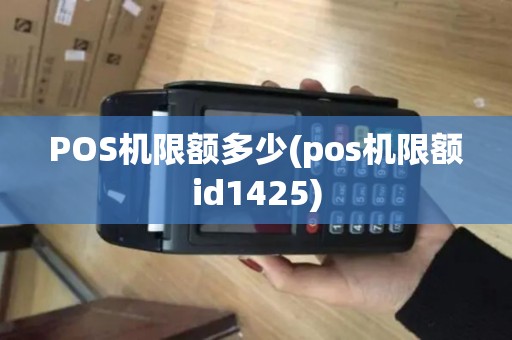 POS机限额多少(pos机限额id1425)