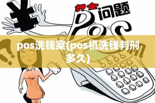 pos洗钱案(pos机洗钱判刑多久)