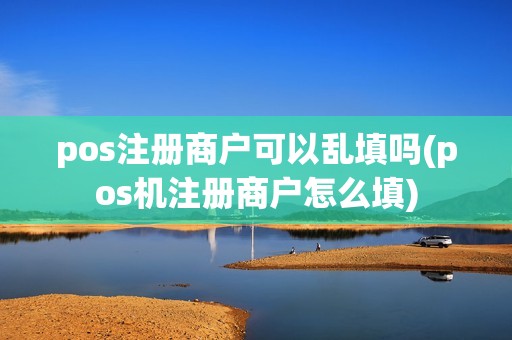pos注册商户可以乱填吗(pos机注册商户怎么填)