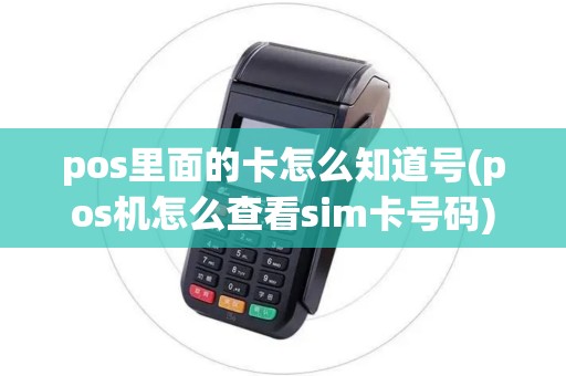 pos里面的卡怎么知道号(pos机怎么查看sim卡号码)