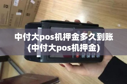 中付大pos机押金多久到账(中付大pos机押金)