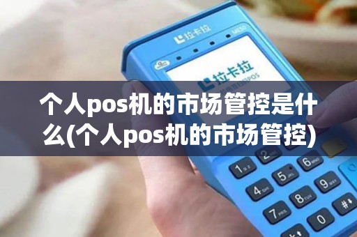 个人pos机的市场管控是什么(个人pos机的市场管控)