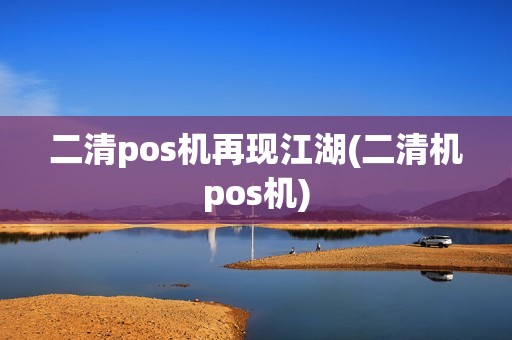 二清pos机再现江湖(二清机pos机)