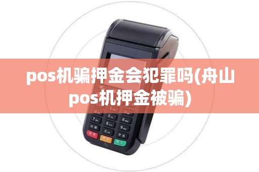 pos机骗押金会犯罪吗(舟山pos机押金被骗)