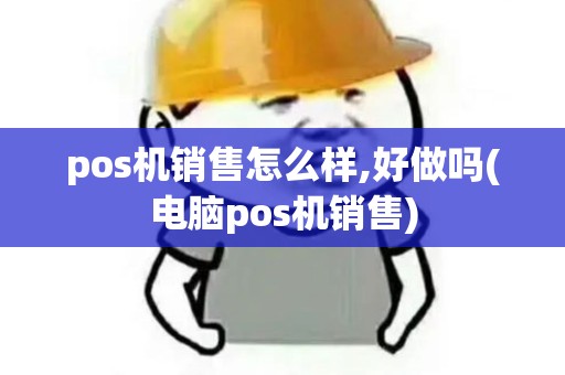 pos机销售怎么样,好做吗(电脑pos机销售)