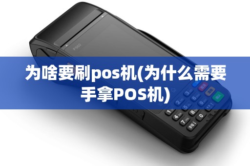 为啥要刷pos机(为什么需要手拿POS机)