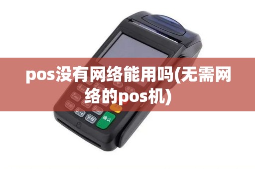 pos没有网络能用吗(无需网络的pos机)