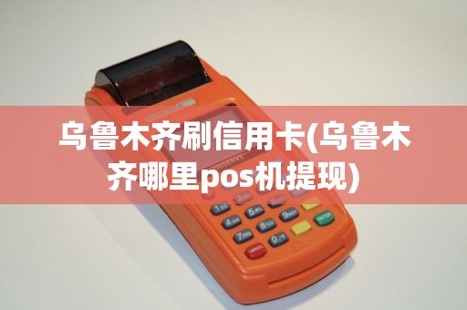 乌鲁木齐刷信用卡(乌鲁木齐哪里pos机提现)